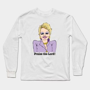 TAMMY FAYE BAKKER FAN ART Long Sleeve T-Shirt